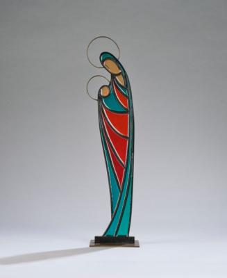 Madonna and child, Werkstätten Hagenauer, Vienna, 1960s - Jugendstil e arte applicata del XX secolo