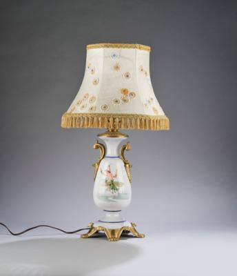 A table lamp with depiction of a riding cupid, c. 1920/30 - Jugendstil e arte applicata del XX secolo