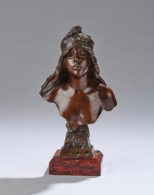 Bronzebüste: "Salome", H. Hirschwald, Berlin, um 1900/20 - Kleinode des Jugendstils & Angewandte Kunst des 20. Jahrhunderts