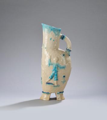 A handled vase with figural motifs, c. 1930 - Secese a umění 20. století