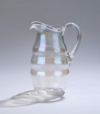 Josef Hoffmann, a handled jug, designed in around 1925, J. & L. Lobmeyr, Vienna - Jugendstil and 20th Century Arts and Crafts
