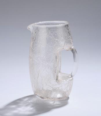 A jug, in the manner of Koloman Moser, Johann Lötz Witwe, Klostermühle, c. 1905 - Jugendstil and 20th Century Arts and Crafts
