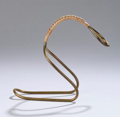 A wine bottle holder or bottle basket, model number 3601, Carl Auböck, Vienna, c. 1960 - Secese a umění 20. století