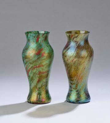 Two vases, Bohemia, c. 1900 - Jugendstil and 20th Century Arts and Crafts