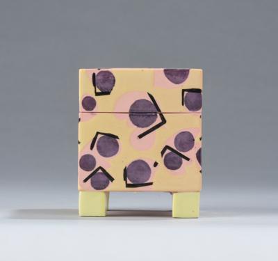 Rosemarie Benedikt (born in Baden near Vienna in 1939), a lidded box with a geometrical decoration - Secese a umění 20. století