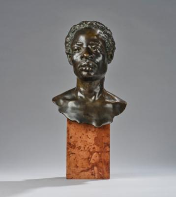 A bronze bust of a man, c. 1920/30 - Secese a umění 20. století
