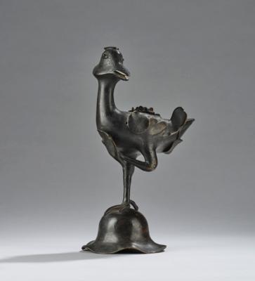 A bronze box in the form of a standing duck, c. 1930 - Jugendstil and 20th Century Arts and Crafts