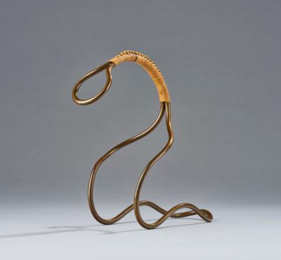 Carl Auböck, a wine bottle holder, Vienna, c. 1950/60 - Jugendstil e arte applicata del XX secolo