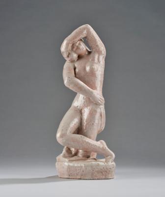 Ernst Kubiena (Neutischein, 1902-1973 Salzburg), a female nude, 1927 - Jugendstil e arte applicata del XX secolo