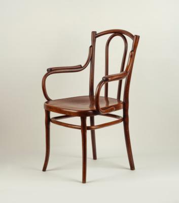 An armchair, model number 54/1054, designed before 1904, executed by Gebrüder Thonet, Vienna - Secese a umění 20. století