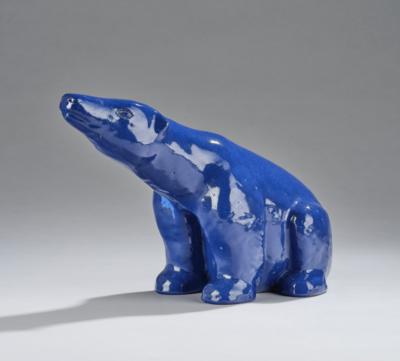 Gertrude Fronius, a polar bear sitting, c. 1961 - Jugendstil and 20th Century Arts and Crafts