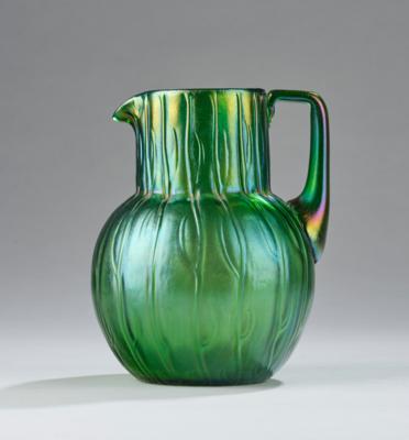 A jug, Johann Lötz Witwe, Klostermühle, 1905 - Secese a umění 20. století