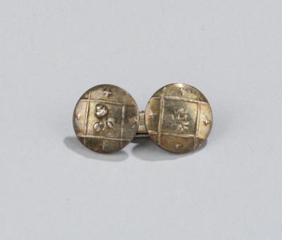 A pair of buttons or cufflinks, in the manner of Lilly Jacobsen, Wiener Werkstätte - Jugendstil and 20th Century Arts and Crafts