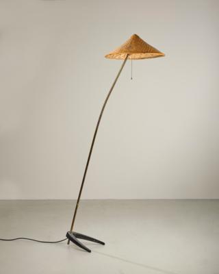 A floor lamp, variant of the “Dornstab” lamp, for J. T. Kalmar, Vienna, c. 1952 - Jugendstil e arte applicata del XX secolo