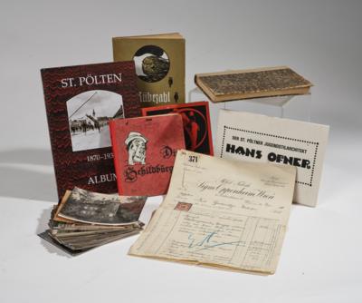 Items from the estate of the Godderidge family, St. Pölten, Viehofen, Austinstrasse 89; including original invoices and photographic material - Jugendstil and 20th Century Arts and Crafts