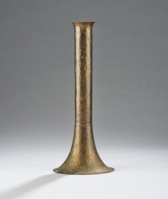 A brass vase, style design, Vienna, c. 1900 - Jugendstil and 20th Century Arts and Crafts