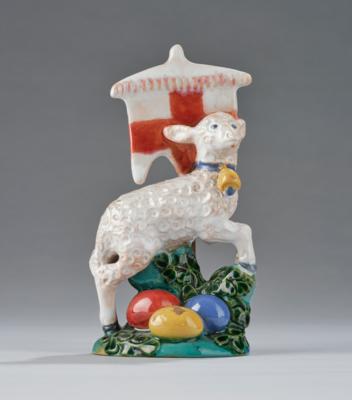 “Osterlamm”, Gmundner Keramik, c. 1923-32 - Jugendstil e arte applicata del XX secolo