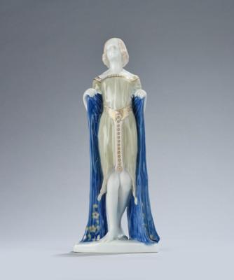 Bertold Boess (Boehs), a porcelain figure: “Youth”, model number K 692, designed in 1923, executed by Porzellanmanufaktur Philipp Rosenthal  &  Co., Selb, by c. 1945 - Jugendstil and 20th Century Arts and Crafts