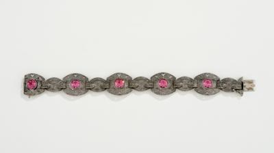 A sterling silver bracelet with marcasites, Theodor Fahrner, Pforzheim, c. 1930 - Secese a umění 20. století