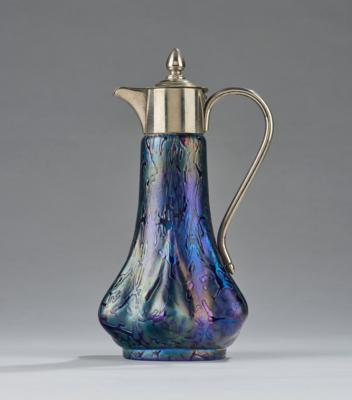 A handled jug, Wilhelm Kralik Sohn, Eleonorenhain, form and decoration: c. 1902 - Secese a umění 20. století
