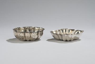 Josef Hoffmann, a bowl, designed in 1935, executed by Sturm, and a bowl ("Schüssel"), designed by Alexander Sturm, Vienna, as of May 1922 - Jugendstil and 20th Century Arts and Crafts