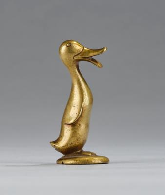 Karl Hagenauer, a duck (extinguisher), model number 4886, first executed in 1940-48, executed by Werkstätte Hagenauer, Vienna - Jugendstil and 20th Century Arts and Crafts