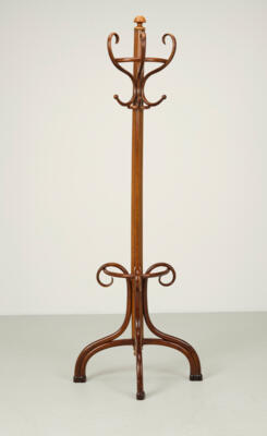 A clothes stand (“Trumeaukleiderstock”), model number 1, designed in 1904, executed by Gebrüder Thonet, Vienna - Secese a umění 20. století