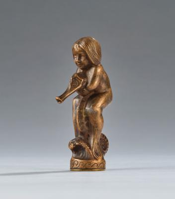 A signet: child with seahorse, c. 1905/10 - Jugendstil e arte applicata del XX secolo