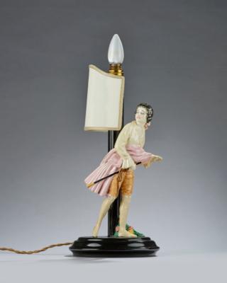 Rudolf Podany, a lamp "Jeritza", model number 439, Keramos, Vienna, by 1949 - Jugendstil and 20th Century Arts and Crafts