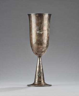 A silver cup (‘19. Deutsches Bundesschießen Köln 1930’), Bruckmann and Sons, Heilbronn, 1930 - Jugendstil e arte applicata del XX secolo