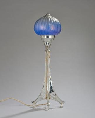 A table lamp with lamp shade, Johann Lötz Witwe, Klostermühle for E. Bakalowits Söhne, Vienna, 1900/1901 - Jugendstil e arte applicata del XX secolo