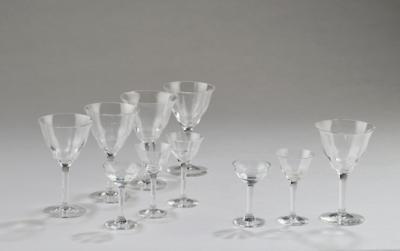 10 drinking glasses in the manner of Josef Hoffmann, c. 1920 - Jugendstil and 20th Century Arts and Crafts