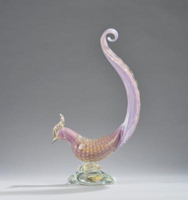 A pheasant, Salviati & Co., Murano, designed in around 1960 - Jugendstil e arte applicata del XX secolo