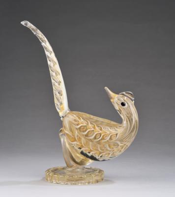 A pheasant, Salviati & Co., Murano, designed in around 1960 - Jugendstil e arte applicata del XX secolo