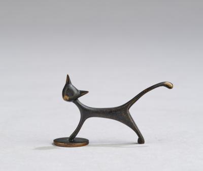 Franz Hagenauer, a cat (extinguisher), model number 9353, first executed in 1952, Werkstätte Hagenauer, Vienna - Jugendstil and 20th Century Arts and Crafts
