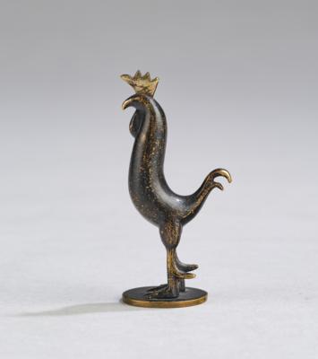 Karl Hagenauer, a rooster (extinguisher), model number 4838, first executed in 1938-49, executed by Werkstätte Hagenauer, Vienna - Jugendstil e arte applicata del XX secolo