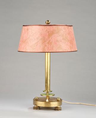 A table lamp, in the style of Fritz August Breuhaus de Groot, designed in around 1929 - Jugendstil e arte applicata del XX secolo