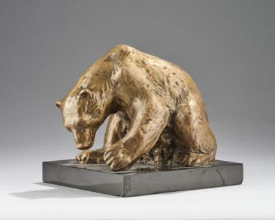 Bohumil Jahoda, a bronze polar bear, c. 1931 - Jugendstil e arte applicata del XX secolo