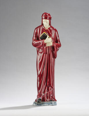 Dante, Modellnummer: 1425, Emilio Zago zugeschrieben, Wiener Kunstkeramische Werkstätte (WKKW), Wien, um 1914 - Kleinode des Jugendstils & Angewandte Kunst des 20. Jahrhunderts