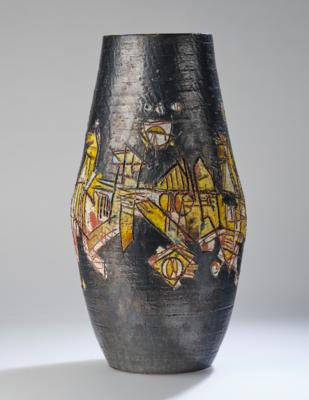 A large vase, attributed to Kurt Ohnsorg - Jugendstil e arte applicata del XX secolo