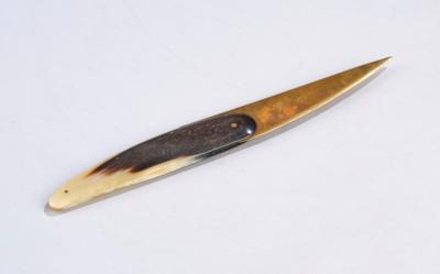 A folding knife and a letter opener, model number 3962, Carl Auböck, Vienna, c. 1960 - Jugendstil e arte applicata del XX secolo