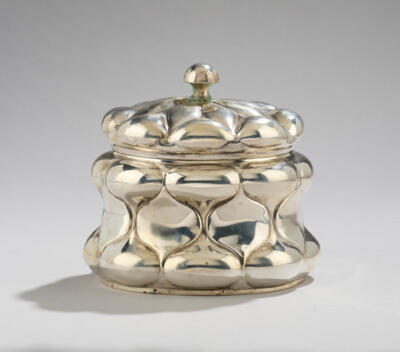 A Pest Art Déco silver sugar bowl, by 1937 - Jugendstil and 20th Century Arts and Crafts