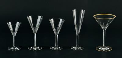 A drinking set by "Karl Lakowitsch", Zahn  &  Göpfert, Blumenbach, 1908 - Secese a umění 20. století