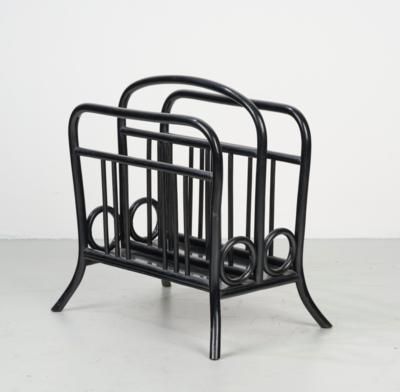 A newspaper rack, model number 33, designed before 1904, executed by Thonet, Vienna - Jugendstil e arte applicata del XX secolo