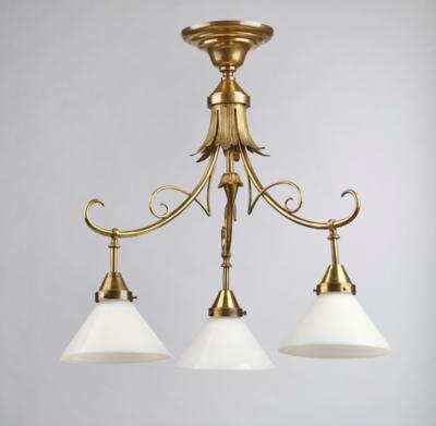 A chandelier, in the manner of Dagobert Peche, Austria, c. 1920/20 - Secese a umění 20. století