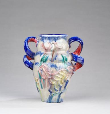 Vally Wieselthier, a handled vase (“Vase”), Wiener Werkstätte, 1922-27 - Jugendstil and 20th Century Arts and Crafts