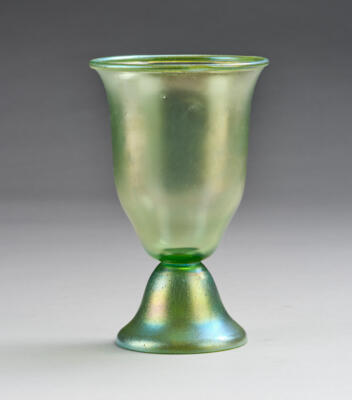 A vase (goblet), Johann Lötz Witwe, Klostermühle, c. 1900 - Secese a umění 20. století