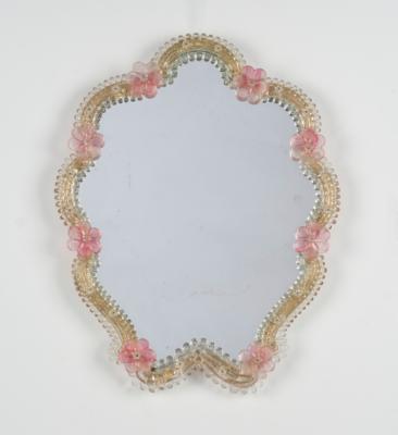 A large wall mirror, in the style of Murano, second half of the 20th century - Jugendstil e arte applicata del 20 secolo