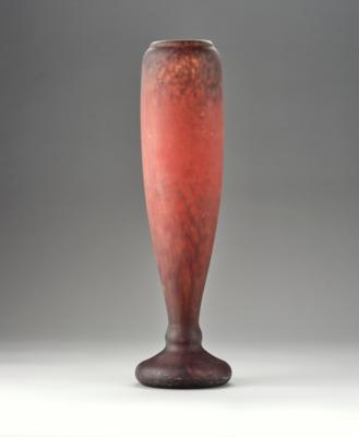 A tall vase, André Delatte, Nancy, c. 1930, - Jugendstil and 20th Century Arts and Crafts