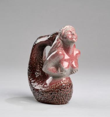 Keramikobjekt einer Meerjungfrau, um 1930 - Kleinode des Jugendstils & Angewandte Kunst des 20. Jahrhunderts